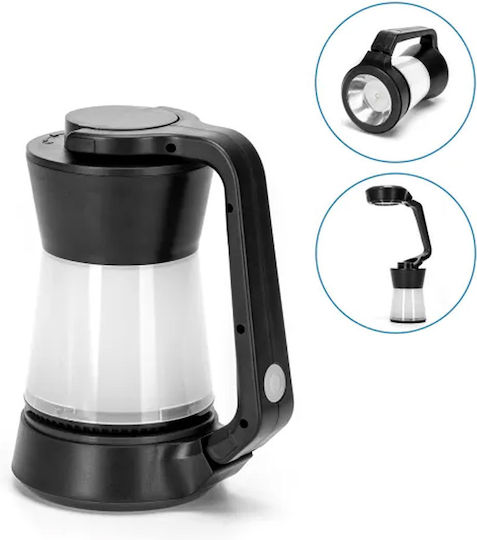 LED Laterne Taschenlampe dimmbar 140lm Camping oder Angeln kaltes warmes weißes rotes Licht Schwarz Aigostar