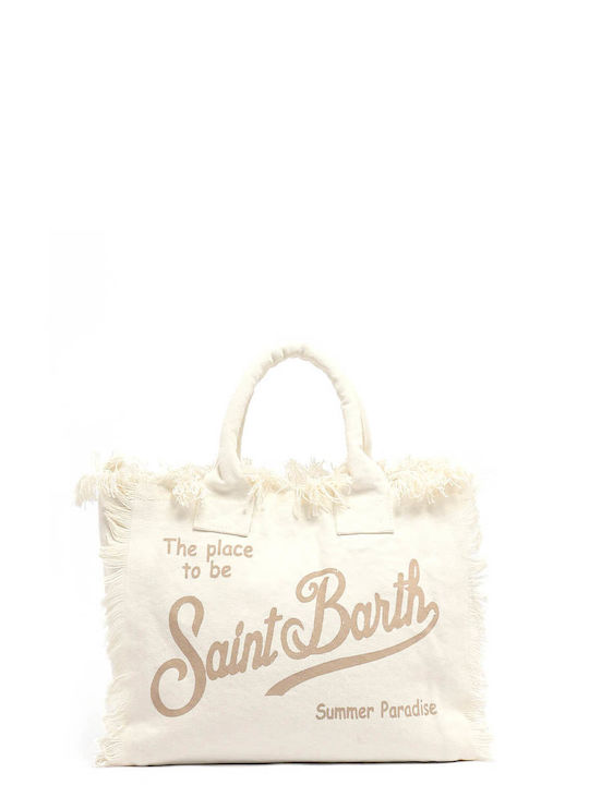 MC2 Fabric Beach Bag White