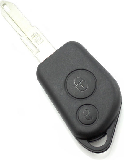 CarGuard Κέλυφος Κλειδιού Αυτοκινήτου με Λάμα με 2 Κουμπιά για Citroen / Peugeot