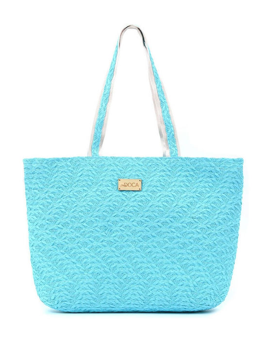 Doca Beach Bag Light Blue