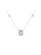 Necklace from Silver with Zircon