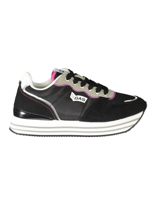 Gas Femei Sneakers Negre