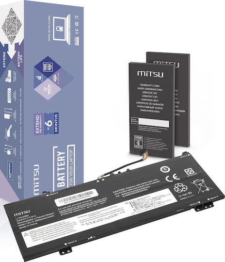 Mitsu Compatible Battery for Lenovo Yoga / IdeaPad Lenovo Yoga 530-14IKB with 5800mAh