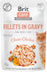 Brit Care Wet Food for Adult Cats in Pouches with Chicken and Liver 85gr