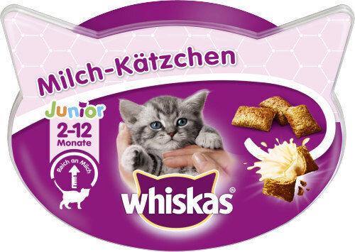 Whiskas Milchsnack für Kätzchen 2 Monate Verpackung 55g
