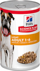 Hill's Sp Canine Κονσέρβα Adult Light Κοτόπουλο 370gr Hill's Sp Canine Κονσέρβα Adult Light Κοτόπουλο 370gr