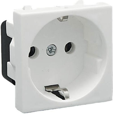 Eurolamp Power Socket White 1pcs