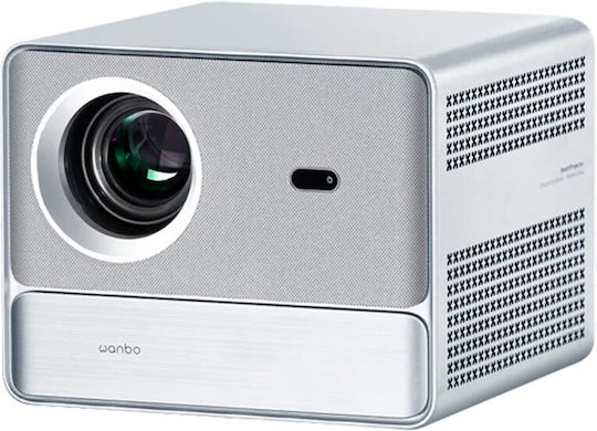 Wanbo DaVinci 1 Pro Проектор LCD Full HD LED лампа с Wi-Fi и вградени високоговорители Бял