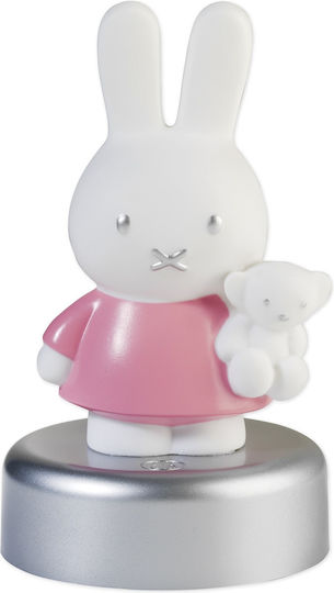Miffy LED Детско Декоративно Осветление Touch Розов 16εκ.