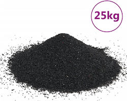 Vidaxl Aquarium Soil Substrate Black 25 kg 0 2-2 mm Black