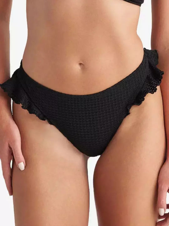 Women's Bikini Bottom Brazil Gopher Ruffle Blu4u 24365106