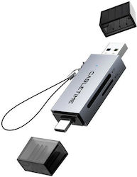Cabletime Card Reader for SD/microSD CT-ACSD3-AG Cabletime Card Reader for SD/microSD CT-ACSD3-AG