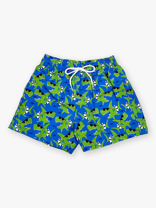 Sky Kids Swimwear Swim Shorts Blue