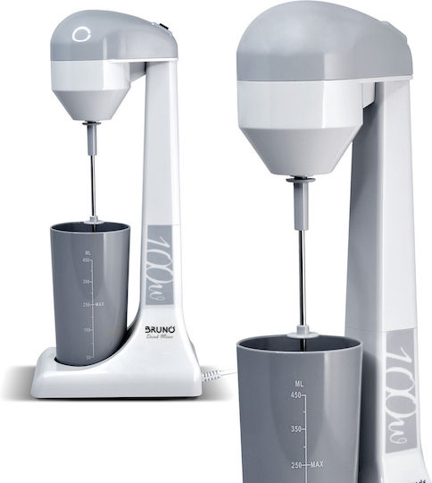 Bruno Spumieră de cafea Tabletop 100W cu 2 viteze Alb