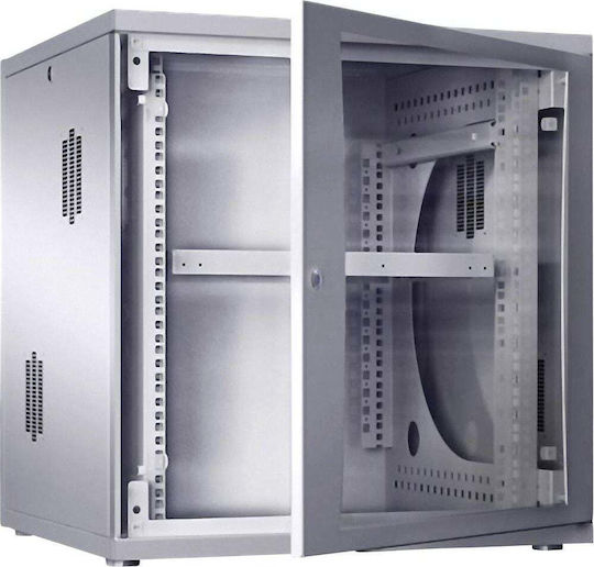 Rittal Επιτοίχια Καμπίνα Rack 12U Γκρι 7507.12