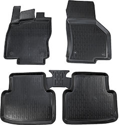 Perflex Set Față și Spate 4 Bucăți Pentru Seat Leon 2013 Negru Perflex Set Față și Spate 4 Bucăți Pentru Seat Leon 2013 Negru
