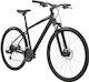 Quick Cx 4 28" 2025 Negru Bicicletă Trekking cu Viteze și Frâne pe Disc Mecanice