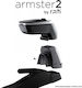 Rati Armster Car PU Armrest for Opel Mokka X 2016-2020 Black