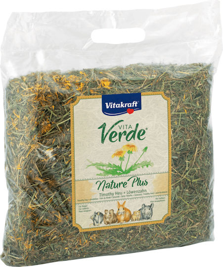 Vitakraft Verde Hay Dandelion Τρωκτικά Πικραλίδα Φυσικές Βιταμίνες & Μέταλλα 500g