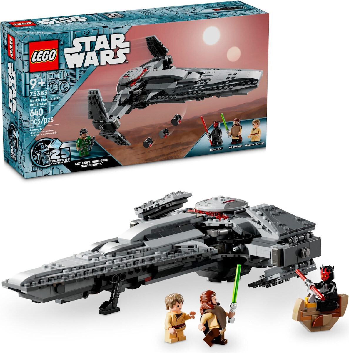 Lego Star Wars Darth Maul s Sith Infiltator 9 640 75383 Skroutz.gr