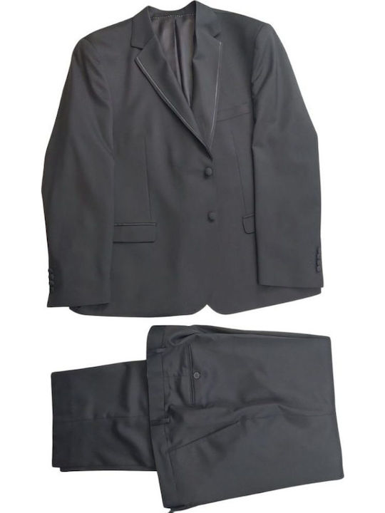 Herrenanzug mit Weste Black