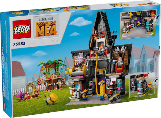LEGO Minions Gru's Family Mansion for Ages 8+ 868 Pieces