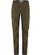 Fjallraven Stina Women's Hiking Long Trousers Green