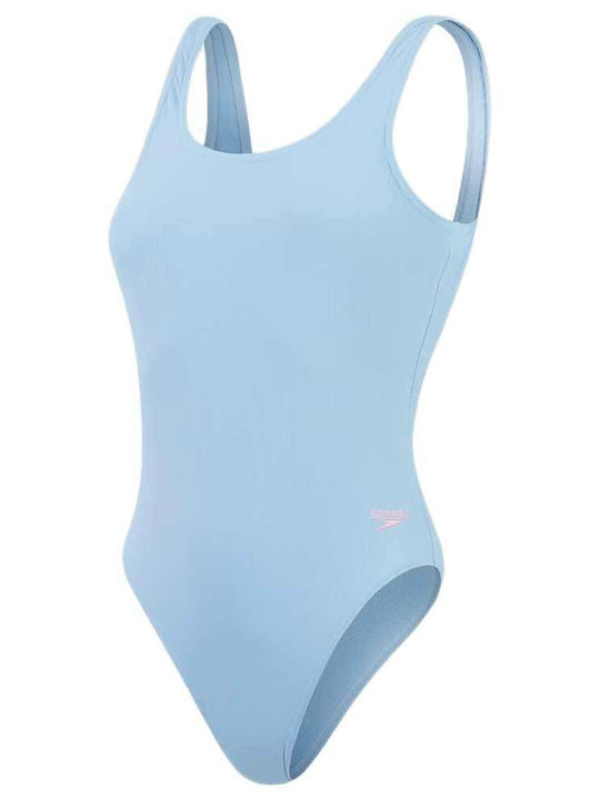 Speedo One-Piece Swimsuit Light Blue