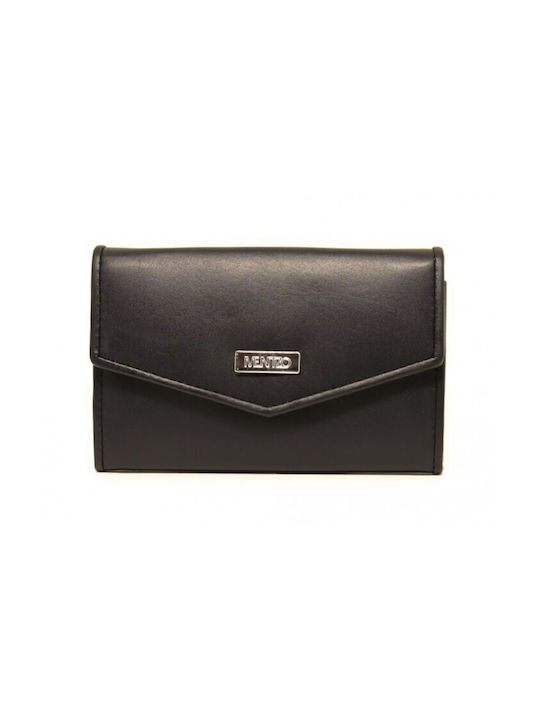 Mentzo Klein Frauen Brieftasche Klassiker mit RFID Coccoa Brown