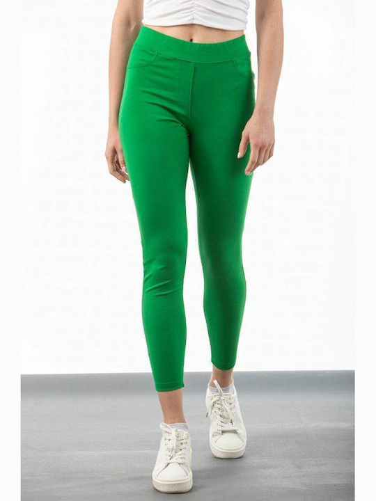 Simple Women's Legging Green