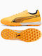 Puma King Pro TT Χαμηλά Ποδοσφαιρικά Παπούτσια με Σχάρα Κίτρινα