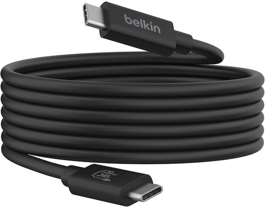 Belkin USB 4 Video Cable USB-C Male - USB-C 240W PD Black 2m INZ004bt2MBK