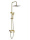 AQG Duschsäule ohne Armatur Gold