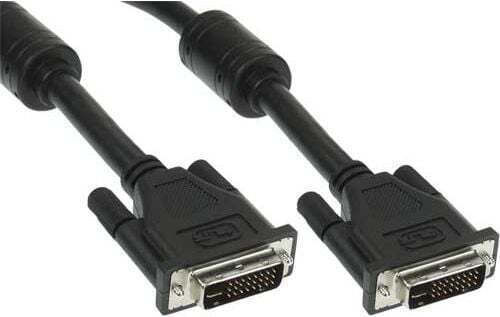 InLine Kabel DVI-D-Stecker - DVI-D-Stecker 1.8m Schwarz (17791)