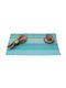 Viopros Πετσέτα Φαγητού Βαμβακερή Σετ 18τμχ Turquoise 33x50εκ.