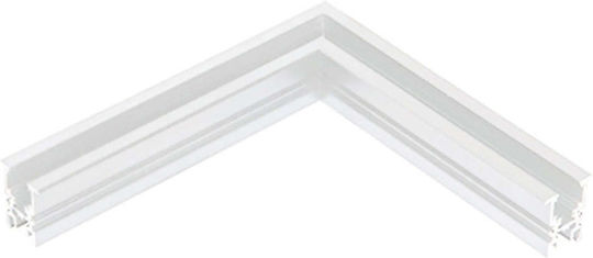 Zambelis Lights 2084 Schienenverbinder für Leuchten Weißer 2084W-C2