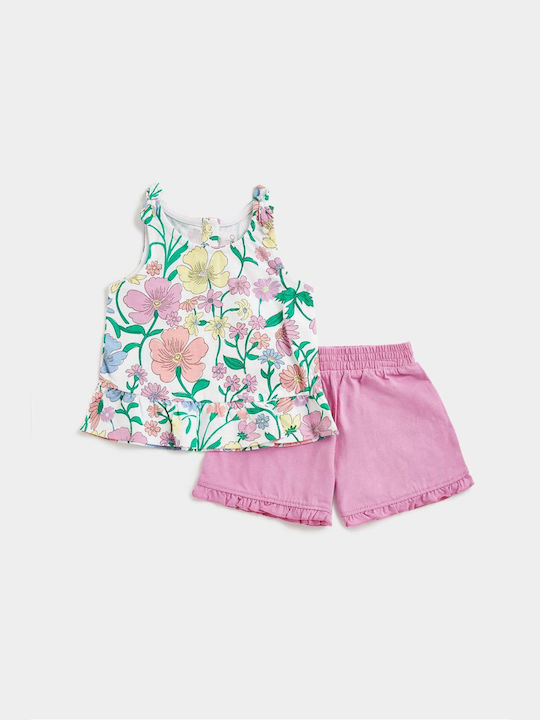 Set de haine pentru copii cu pantaloni scurți Vara 2buc Louloudati