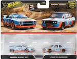 Hot Wheels Premium Car Culture Real Riders Σετ 2 Lancia Rally 037 & Fiat 131 Abarth