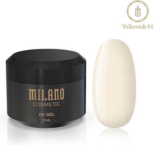 Builder Gel Milano Cosmetic 50gr Yellowish-1