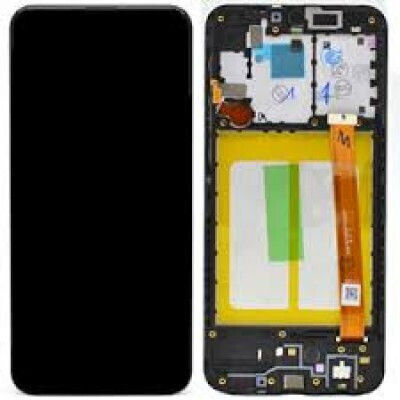 Samsung A202f Galaxy A20e Front Cover LCD and Touch Black Original Service Pack