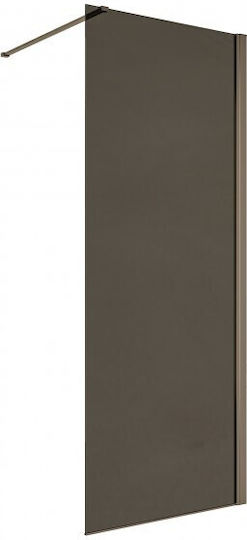 Inter Ceramic Divider de verandă Duș cu Glisare Ușă 90x200cm