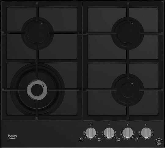 Beko Gas Cooktop Autonomous Inox 60x52.4εκ.