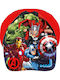 Disney Детска Шапка С Козирка Текстил Marvel Avengers Червена