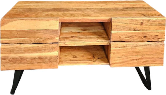 Dervie Stand De Podea Natural 130x43.5x66.5cm Dervie Stand De Podea Natural 130x43.5x66.5cm