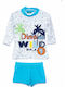 Mayoral Costum de baie pentru copii Set Light Blue
