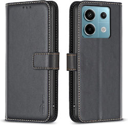 Binfen Wallet Case Δερματίνης Μαύρο (Redmi Note...