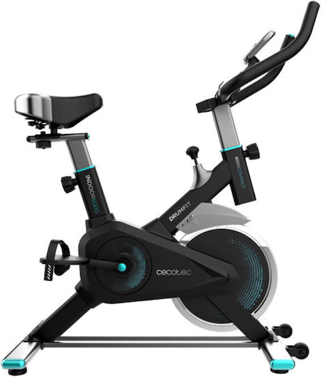 Cecotec DrumFit Indoor 6000 Compact Ποδήλατο Spinning Μαγνητικό με Ροδάκια