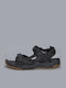 Herrensandalen in Schwarz Farbe
