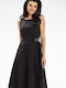 Awama Dress Black