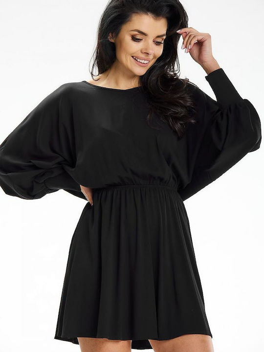 Awama Dress Black